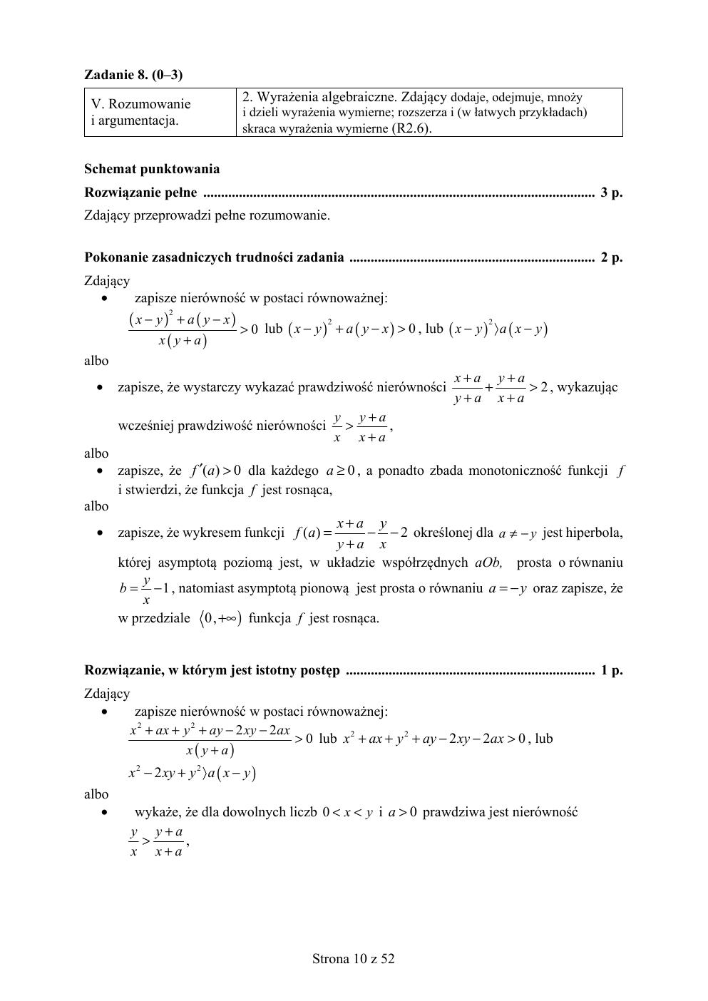 matematyka rozszerzony - matura 2019 - odpowiedzi-10
