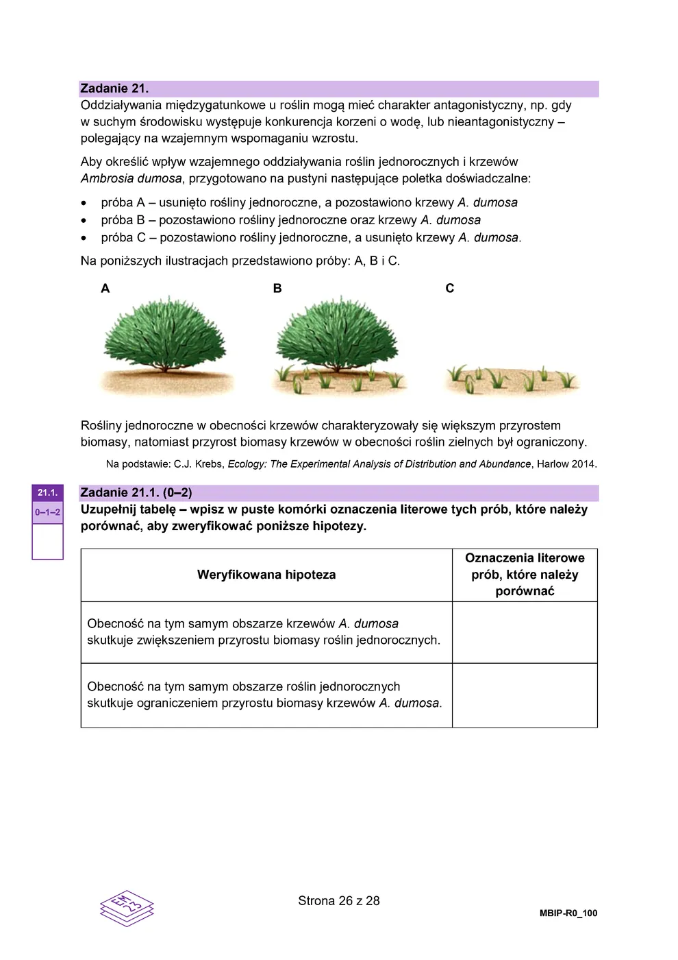 arkusz - biologia - matura 2024 - maj - 0026