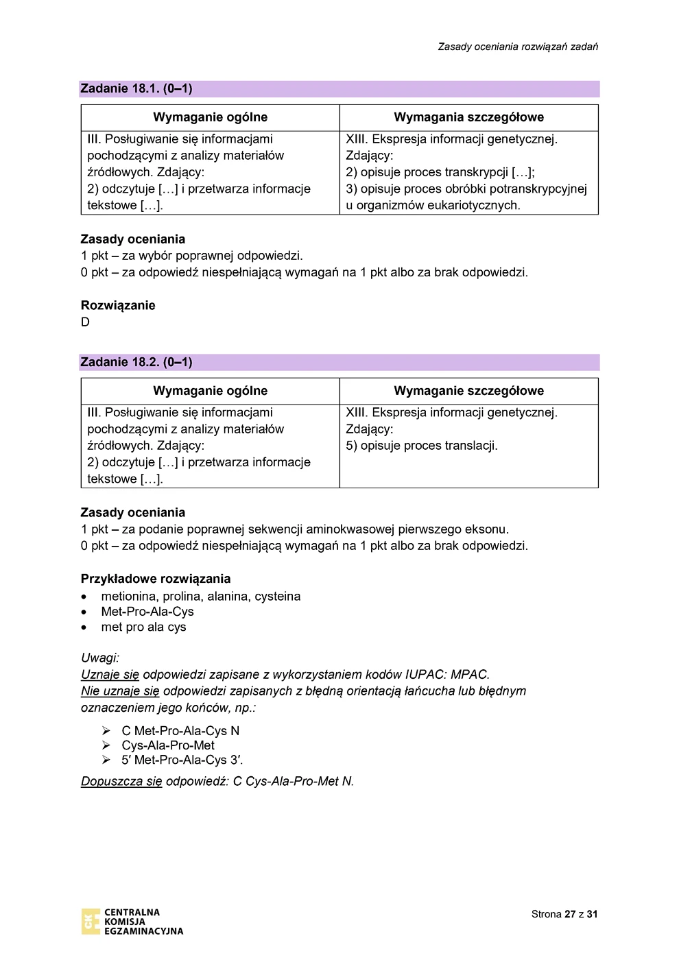 odpowiedzi - biologia - matura 2024 - maj - 0027