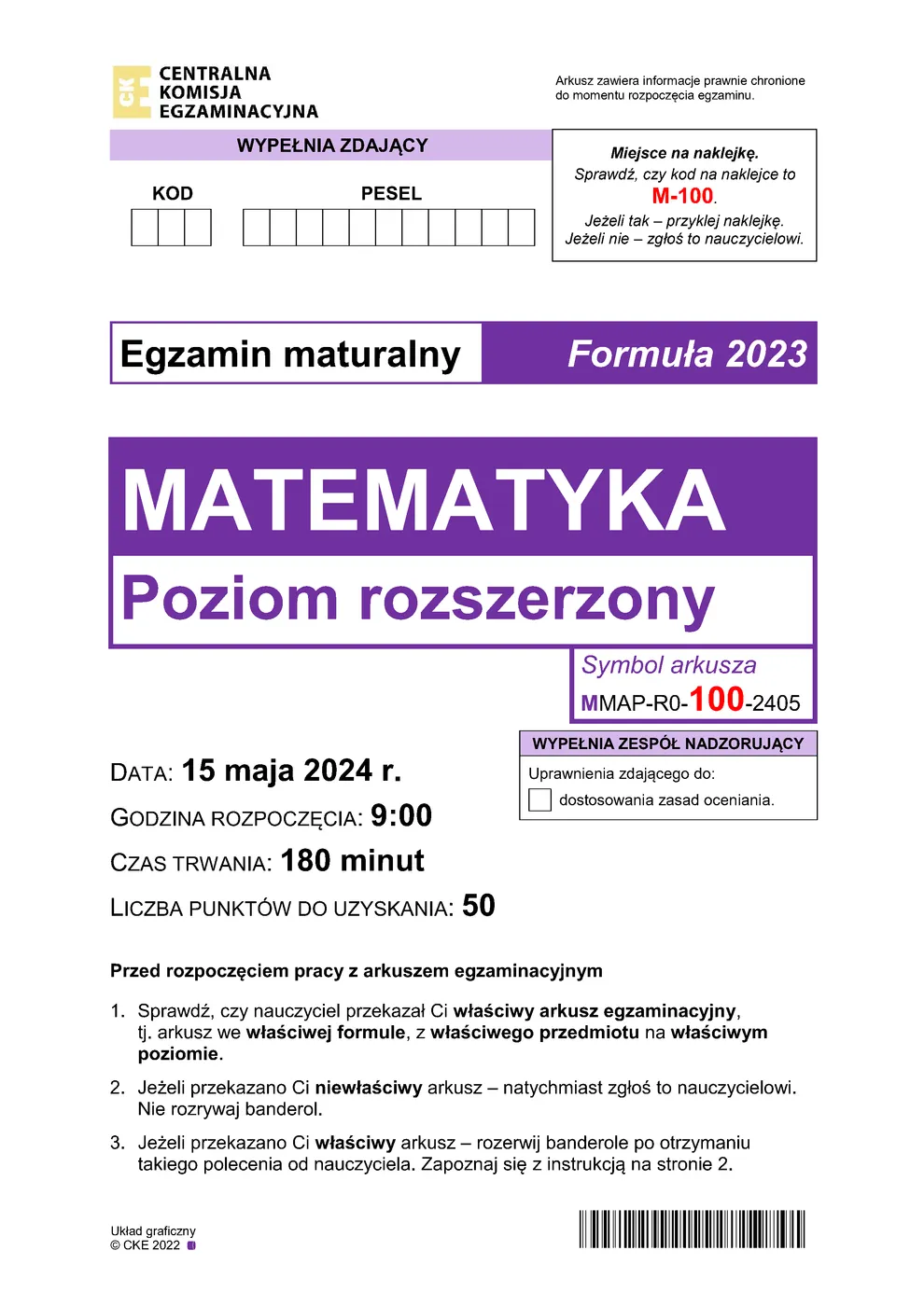 arkusz - matematyka rozszerzony - matura 2024 - maj - 0001