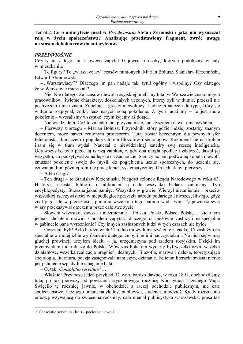 Język polski, matura 2013, poziom podstawowy-strona-09