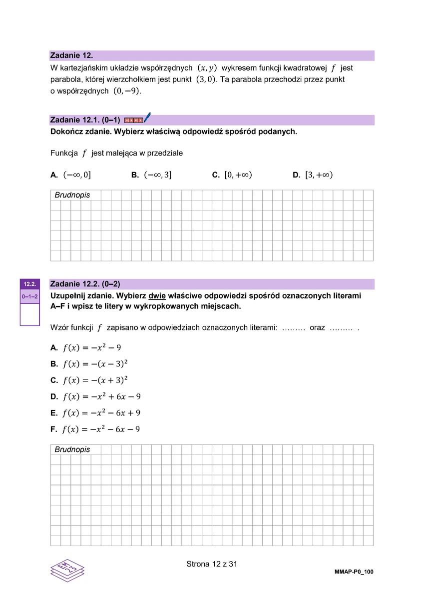 arkusz - matematyk - matura 2025 próbna pp - 0012