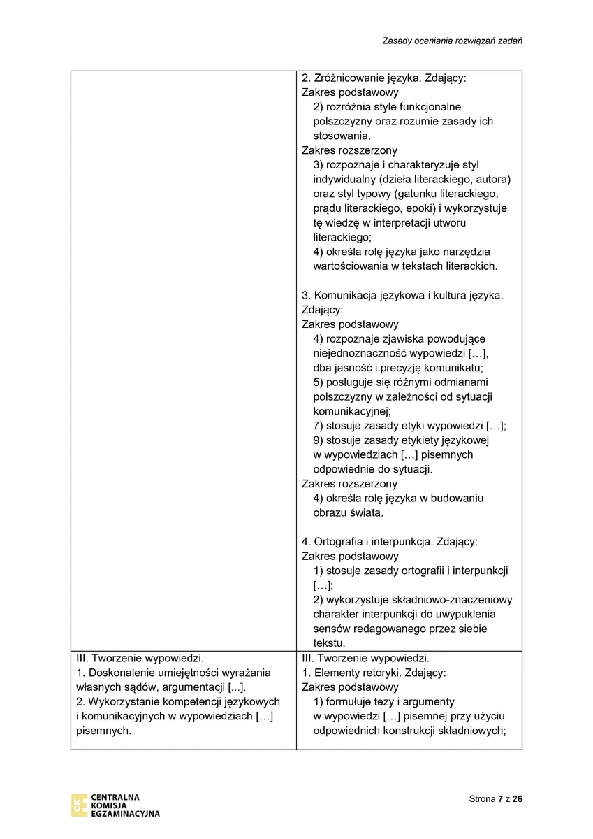 odpowiedzi - język polski rozszerzony - matura 2025 próbna - 0007