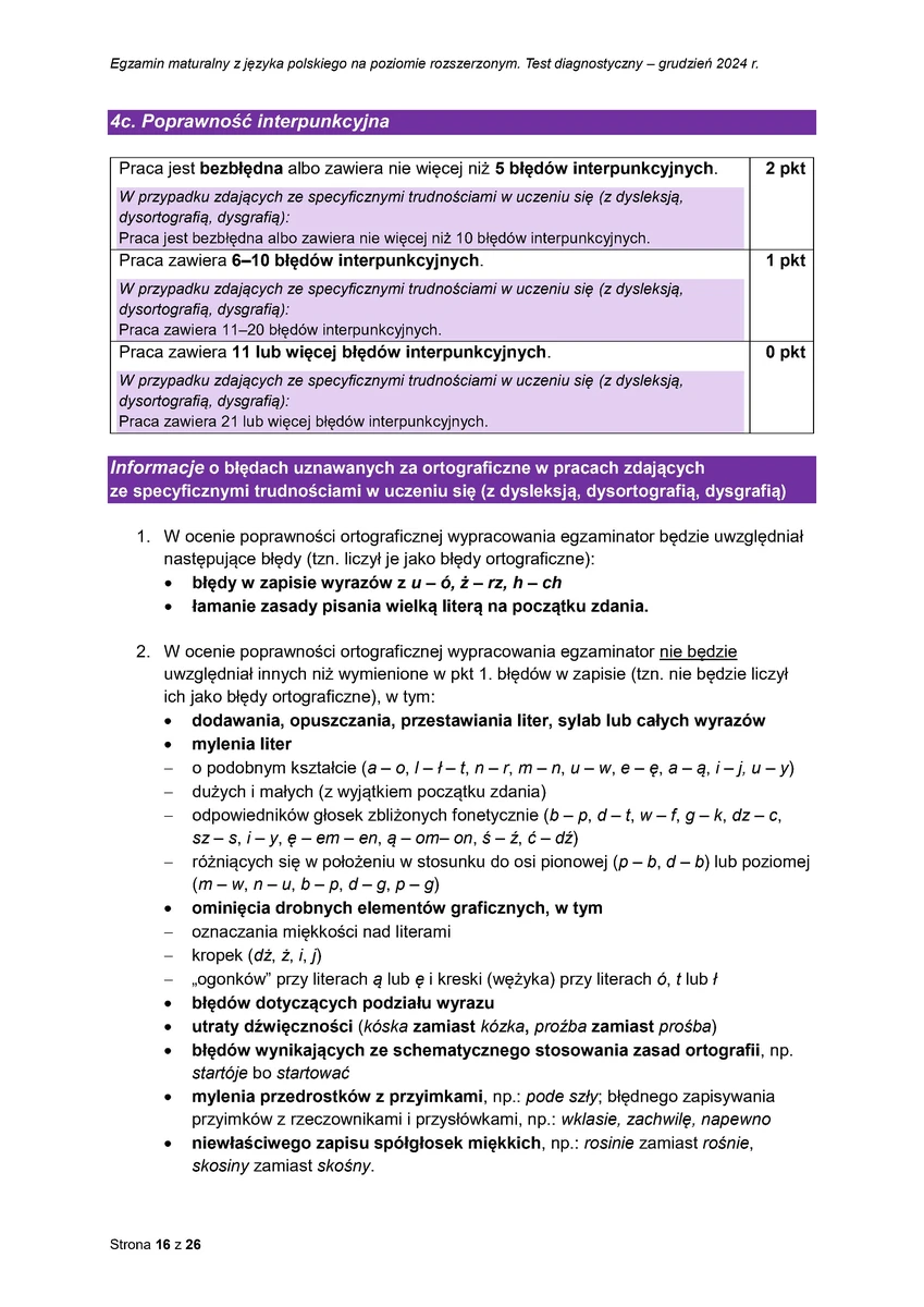 odpowiedzi - język polski rozszerzony - matura 2025 próbna - 0016