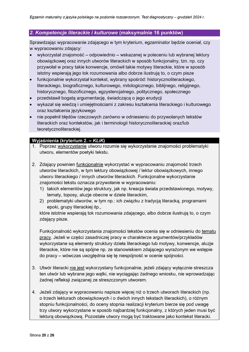 odpowiedzi - język polski rozszerzony - matura 2025 próbna - 0020